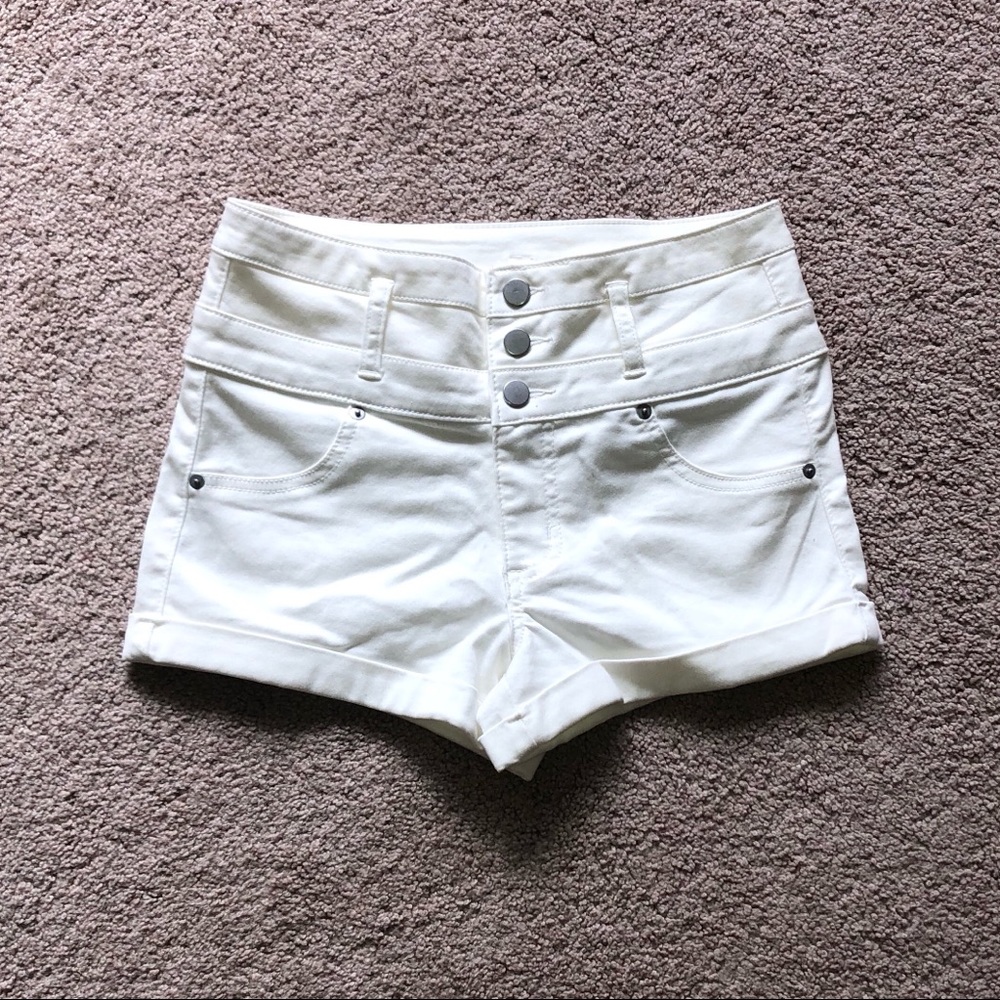 High waisted shorts